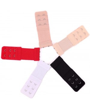 Accessories 1Pc Women Underwear Elastic Extension Buckle 2 Rows Hooks Bra Extenders Adjustable Intimates Accessories - Black ...