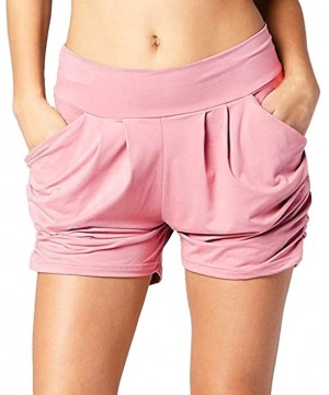 Sets Ultra Soft Harem Shorts for Women - D Pink - CL19C8TQ3WC