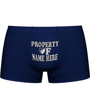 Boxers Cool Boxer Briefs | Don't Touch! Property of My Wife | Innovative Gift. Birthday Present. Novelty Item. - Property_nam...