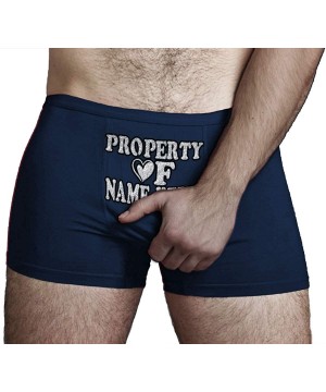 Boxers Cool Boxer Briefs | Don't Touch! Property of My Wife | Innovative Gift. Birthday Present. Novelty Item. - Property_nam...