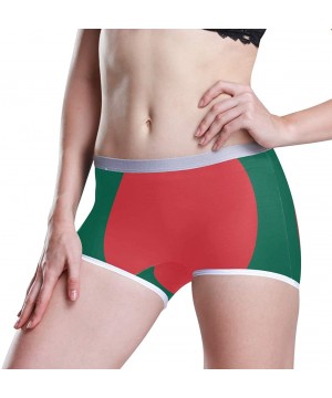 Panties Women's Seamless Boyshort Panties Australian Flag Underwear Stretch Boxer Briefs - Bangladesh Flag - CB18SAKY74G