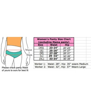 Panties 6 pieces Underwear Basic Women Bikini Panty S-XL - 777-52-3-6pcs - C0193YK4EI7