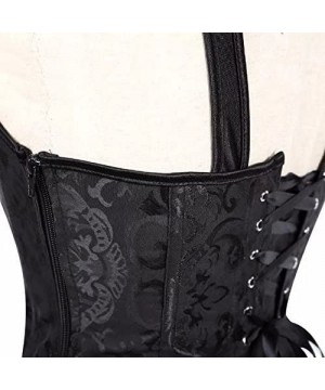 Bustiers & Corsets Corsets for Women Overbust Bustier Top Gothic Sexy Shoulder with Straps - Black6806 - CH189AAX3O3