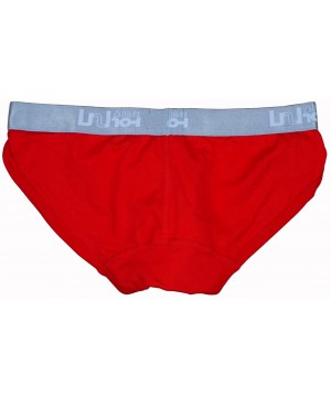 Boxer Briefs Men's Underwear Ultimate Soft Sexy Stretch Cotton Boxer Brief - Red - CZ12FK1SYL7