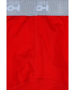 Boxer Briefs Men's Underwear Ultimate Soft Sexy Stretch Cotton Boxer Brief - Red - CZ12FK1SYL7