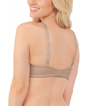 Bras Women's Body Caress Full Coverage Wirefree Bra 72335 - Damask Neutral - CU12OBT45TR