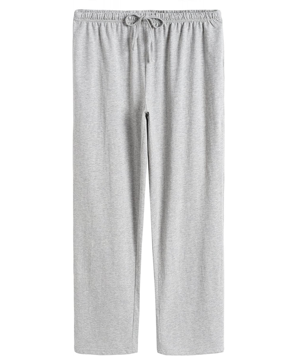 Bottoms Women's Cotton Pajama Pants - Light Gray - CM188AOEXIK