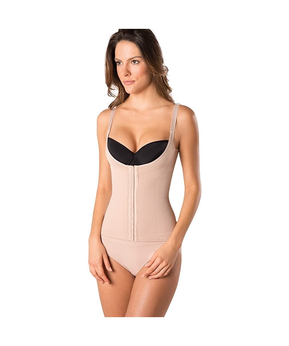 Shapewear Women's Corset Corpete Slim Up Bra Shapewear - Natural - CS17YXLMMTU