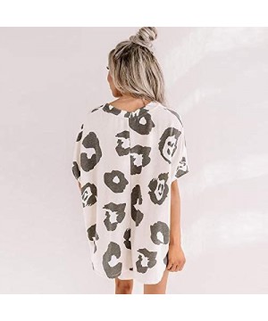 Sets Womens Tie Dye Pajamas Sets Shorts Sleepwear Cami Two Piece tie dye Halloween Women Nightwear pjs White black 4 - C51905...