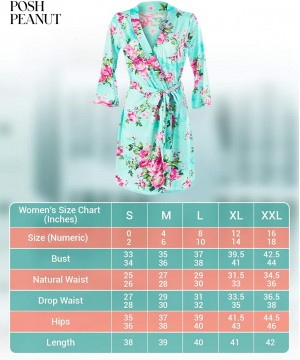 Robes Maternity Robe for Hospital - Labor and Delivery Nursing Pregnancy Robe - Aqua - C9194XQ7Z9U