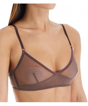 Bras Women's Whisper Retro Bralette Bra - Smokey - CR18W4S226X