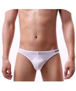 G-Strings & Thongs Sexy Men Thongs Low-Rise Breathable Underwear G Strings T-Back Bikini Briefs Tanga Panties Cueca Jockss - ...