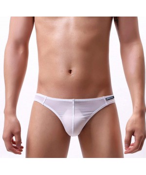 G-Strings & Thongs Sexy Men Thongs Low-Rise Breathable Underwear G Strings T-Back Bikini Briefs Tanga Panties Cueca Jockss - ...