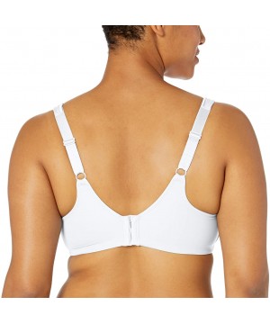 Bras Women's Signature Support Satin Wire-Free 2-ply Bra - White - C618ODC6RSO