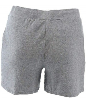 Bottoms Loungewear Cozy Knit Shorts Pockets A306954 - Hthr Graphite - CI195UQLEX6