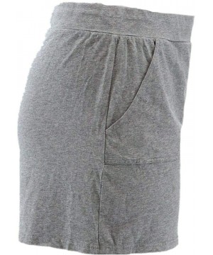 Bottoms Loungewear Cozy Knit Shorts Pockets A306954 - Hthr Graphite - CI195UQLEX6