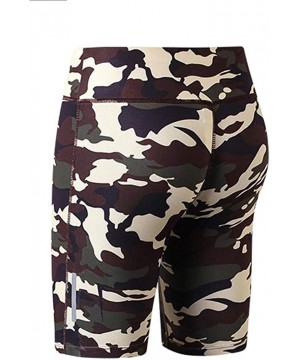 Tops Womans High Waist Yoga Pants Tummy Control Slimming Booty Leggings Workout - Camouflage - CK18UAZOY0W