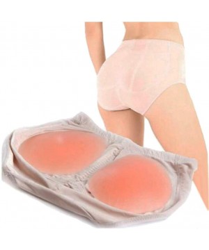 Shapewear Silicone Butt Pads Buttock Enhancer Underwear Silicone Padded Panties for Women - Skin - CH18R4DOZGG