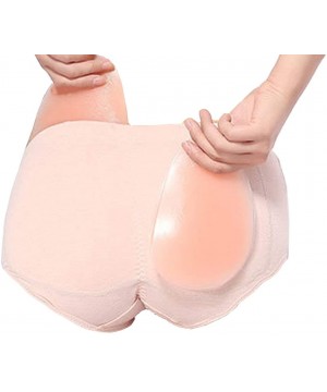 Shapewear Silicone Butt Pads Buttock Enhancer Underwear Silicone Padded Panties for Women - Skin - CH18R4DOZGG