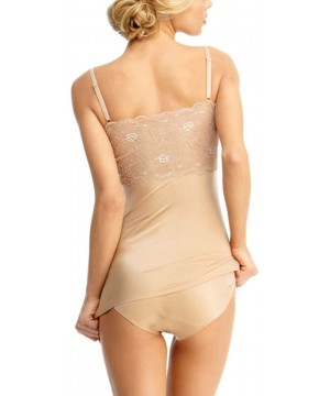 Shapewear Womens Shaper Lace Cami SLU-115 - Nude/Nude - CR1199SC6QH