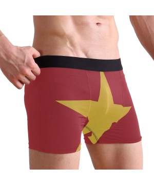 Boxer Briefs Suriname Flag Men's Sexy Boxer Briefs Stretch Bulge Pouch Underpants Underwear - Suriname Flag - CR18LTXZDS5