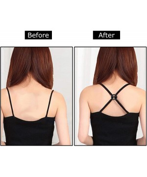 Bras Bra Strap Holder for Women's Undergarment Bra Cross Back Clips 15 Pieces - CT18T85426X