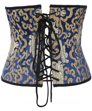 Bustiers & Corsets Women's Corset Underbust Bustier Spiral Steel Boned Shapewear - CZ18LZOWEC7