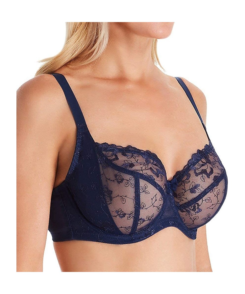 Bras Women's Lois Multi Part Balconnet Bra 9591 - Navy - C718Y3XKSKI