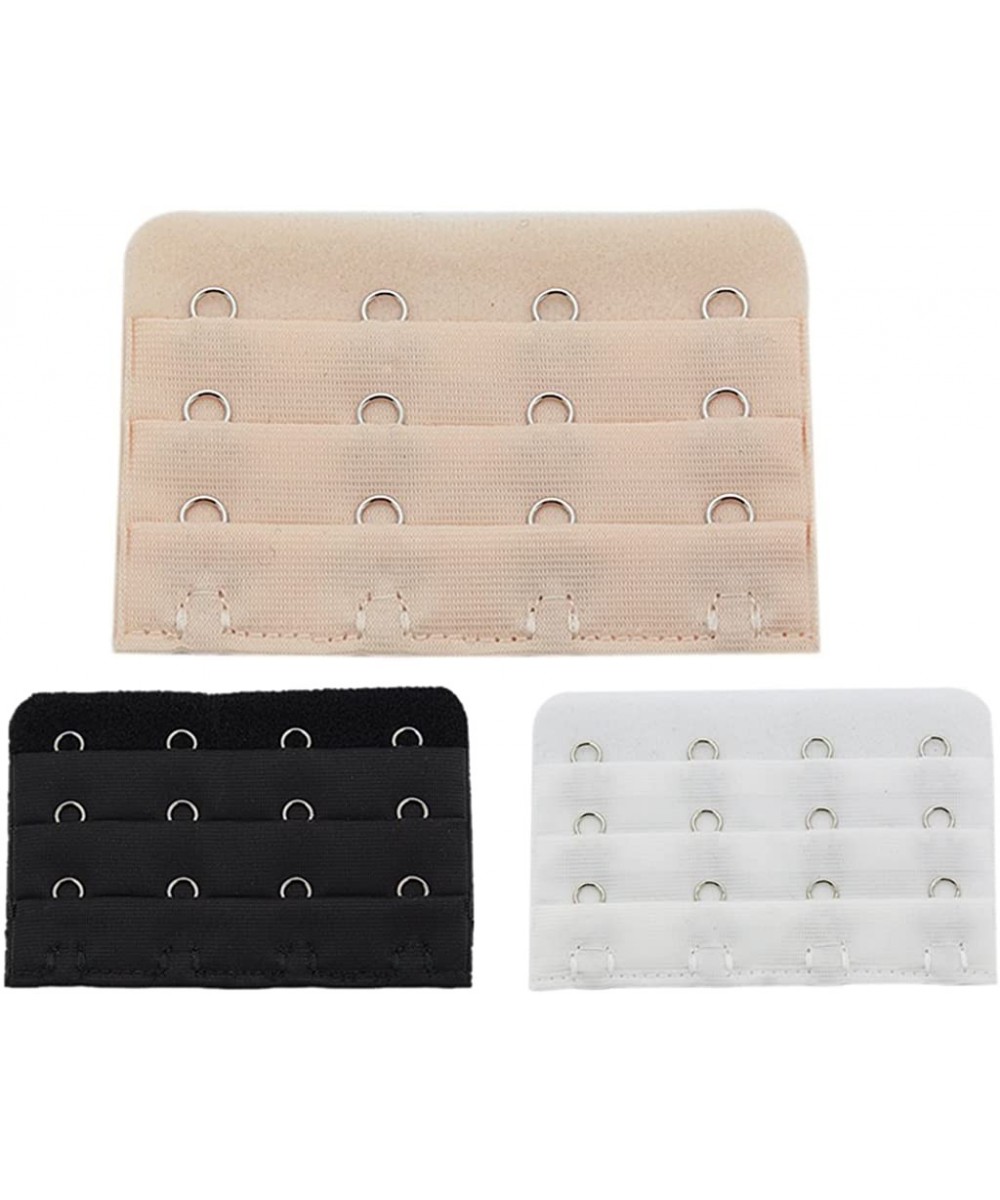 Accessories 3 PCS Assorted Bra Extender 2 Hook 3 Row 1.2 inch Spacing Narrow - 9 Pcs 28778 - CV11T78ZAGV