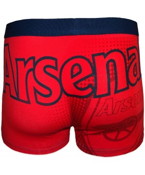 Boxers 1 Pair Pack Mens Boxer Shorts - Red - C811X1ER7X7