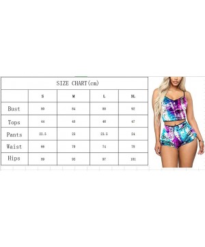 Sets Womens Sexy Velvet 2 Pieces Romper Outfit Spaghetti Strap Crop Top Camisole and Shorts Bottom Sleepwear Pajama Set O - C...