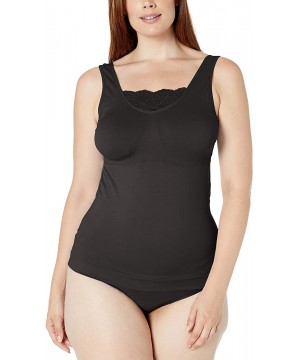 Shapewear Women's Seamless Shaping Tank - Black - CC18T96U86D