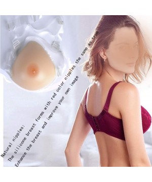 Accessories Fake Boobs Artificia High Elasticity Soft Chest Enlargement Silicone Fake Breast Right Side Lifelike False Boobs ...