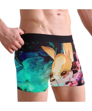 Boxer Briefs Men's Sexy Boxer Briefs Cattle Family On The Grass Print Stretch Bulge Pouch Underpants Underwear - Boston Terri...