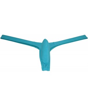 G-Strings & Thongs Men's Posing Bikini Thong Underwear Minimal Coverage Maximal Comfort T-Back - 4-pack Sqgl - C81967XCHLO