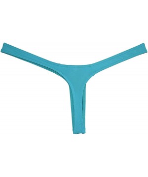 G-Strings & Thongs Men's Posing Bikini Thong Underwear Minimal Coverage Maximal Comfort T-Back - 4-pack Sqgl - C81967XCHLO