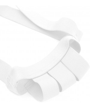 G-Strings & Thongs Men's Elastic Straps Thongs G-String T-Back Lifter Lingerie Jock Straps Underwear - White - C218XTUE7YZ