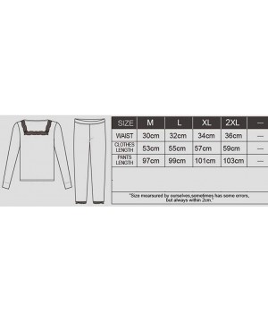 Thermal Underwear Women Lace Edged Long Johns Set Winter Thick Fleece Lined Long Sleeve Slim Fit Thermal Underwear Set - Gray...