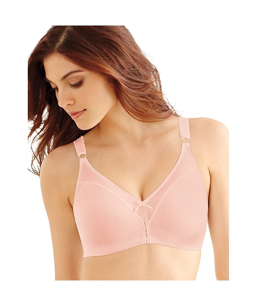 Bras Double Support Cotton Wirefree Bra (3036) - Blushing Pink - CR182EECG0W