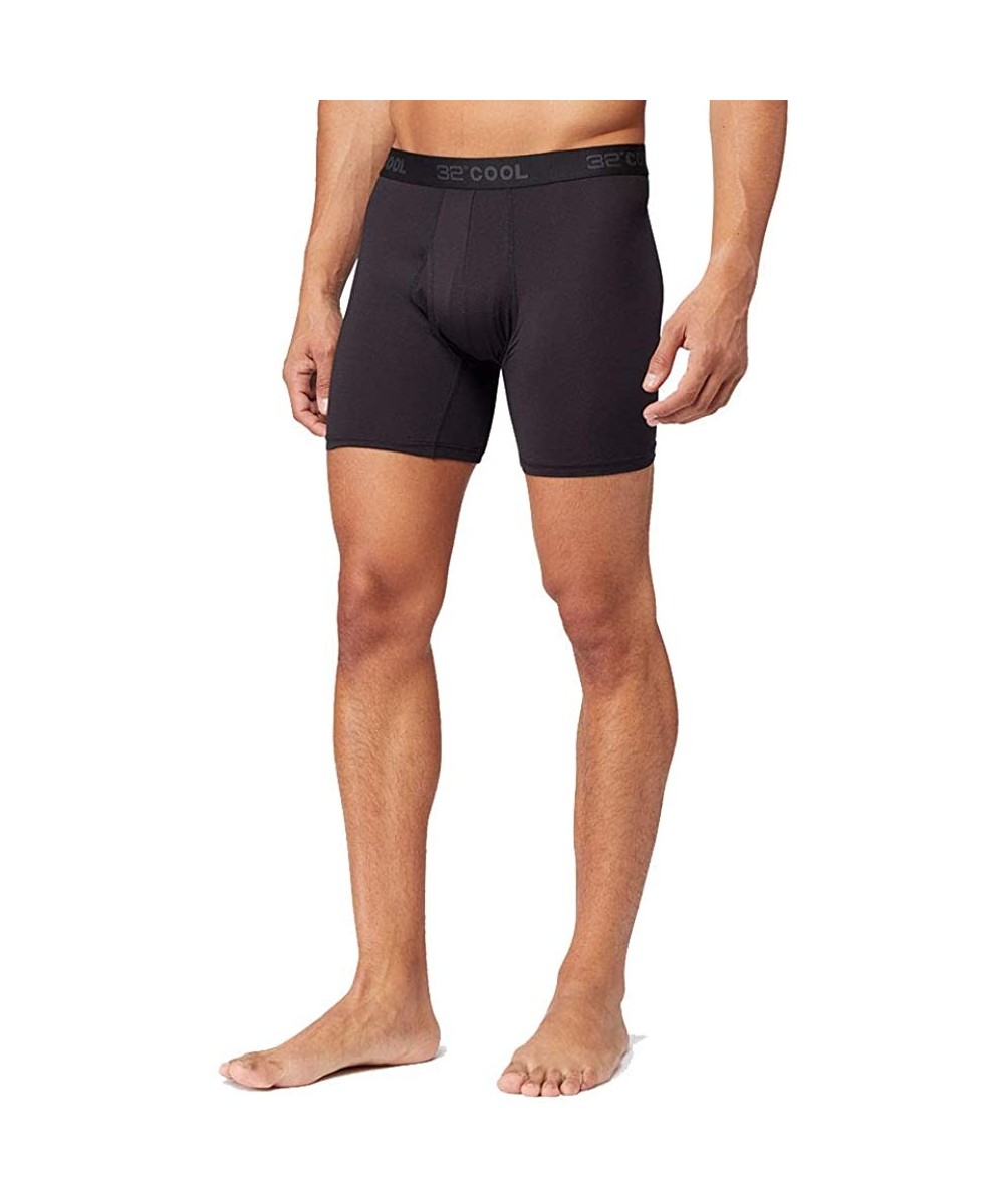 Boxer Briefs Mens Active Mesh Boxer Brief - Black - CS18NRUCDIG