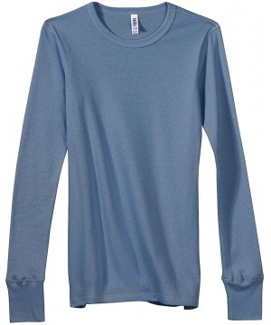 Thermal Underwear B8500 Canvas Ladies' Long-Sleeve Thermal - Steel Blue - CS1168KC53N