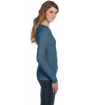 Thermal Underwear B8500 Canvas Ladies' Long-Sleeve Thermal - Steel Blue - CS1168KC53N