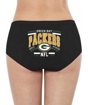 Panties Women's Cotton Stretch Bikini Underwear Breathable Comfortable Panties - Green Bay Packers-11 - CD192SCIAD2