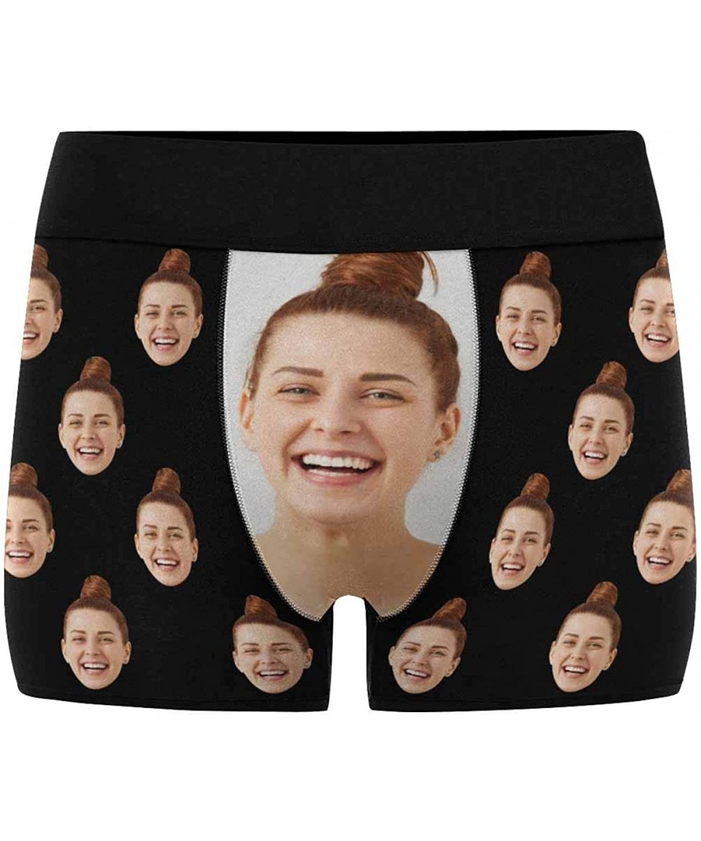 Boxers Custom Face Boxers Multi Girlfriend Faces Royal Personalized Face Briefs Underwear for Men - Multi 13 - CZ18A40EHDS