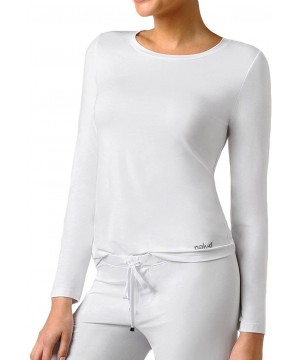 Tops Womens Luxury Modal Long Sleeve Shirt Top - CA12H790W7T