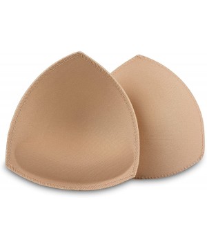 Accessories Bra Pad Inserts 4 Pairs-Bra Pads Sewn Padded for Sports Bra A/B or C/D-D/E Cup Beige or Black White Optional - Be...