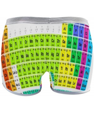 Panties Chemistry Periodic Table Boyshort Panties Womens Long Leg Underwear Briefs Boy Shorts - As Picture - CW18ZZ06AZH