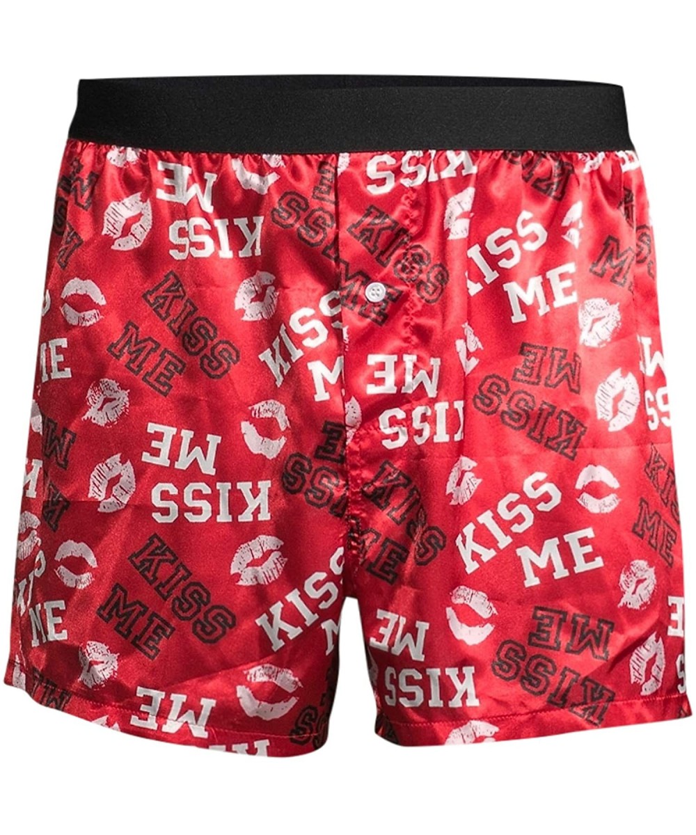 Boxers Men's Kiss Me Boxer Shorts - CR1955MLLTQ