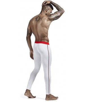 Thermal Underwear Men's Thermal Underwear Bottoms Ultra Soft Stretchy Base Layer Thermal Underwear Bottoms Long Johns Legging...