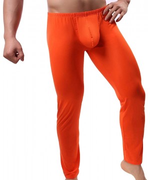 Thermal Underwear Men's Tight Long Underwear Sexy Long Pants Sexy Tight Underwear Soft Compression Underwear for Men Long Leg...